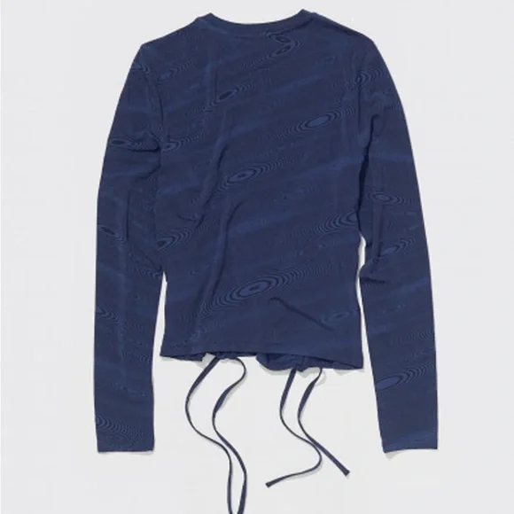 Paloma Wool Darwin Top in Dark Navy - S - Picture 4 of 6